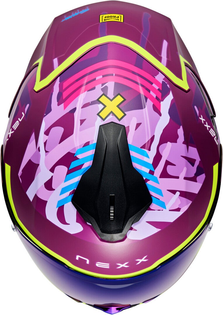 Nexx Y.100R Urbangram Casco viola opaco M (57/58) Figura 2