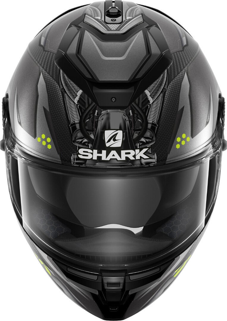 Shark Spartan GT Carbon Urikan Mat Casco carbonio/giallo M (57/58) Figura 2