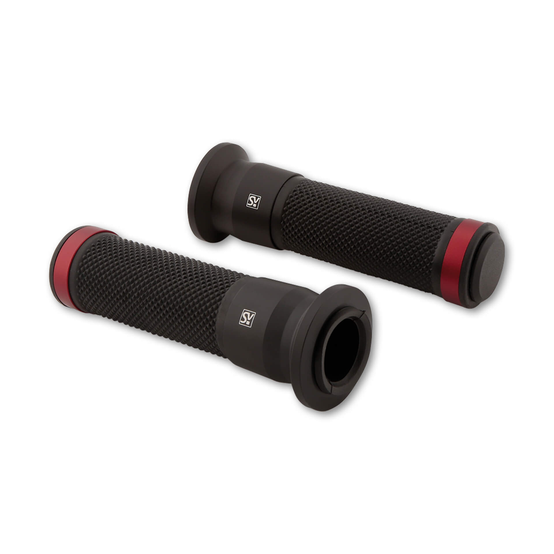 SHIN YO MARANO Lenkergriffgummi, 7/8 Zoll (22,2 mm), 132 mm rött Figur 1