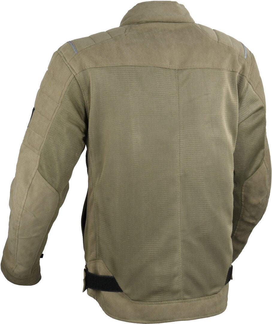 DIFI Livingston Air Motorcycle Textile Jacket Khaki 3XL Figure 2