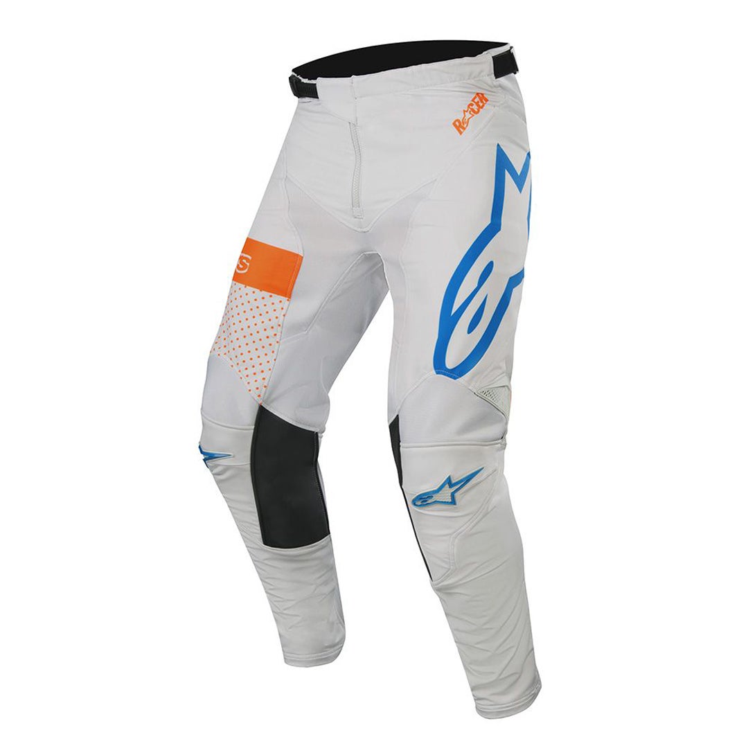 Alpinestars Racer Tech Atomic Motocross spodnie biały/niebieski 40 Rysunek 1