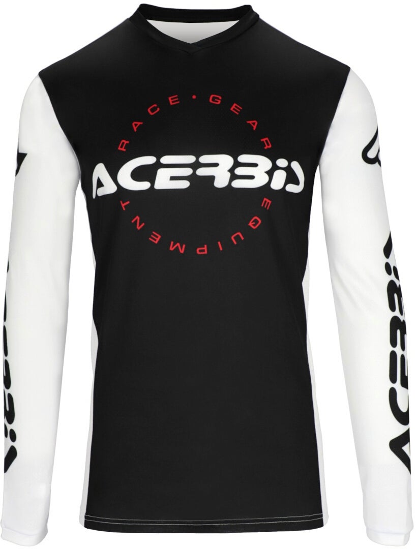 Acerbis MX J-Track Inc Motokrosový dres černobílá 4XL Obrázek 5