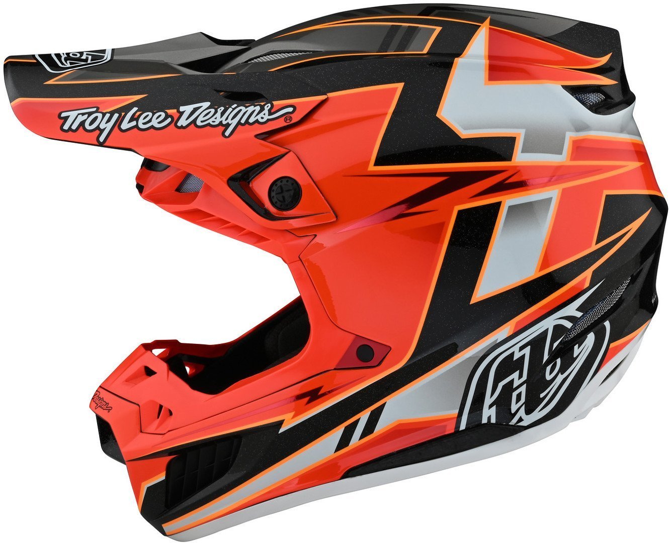 Troy Lee Designs SE5 Graph Cască de motocross Roșu/Negru XL (60/61) Figura 8