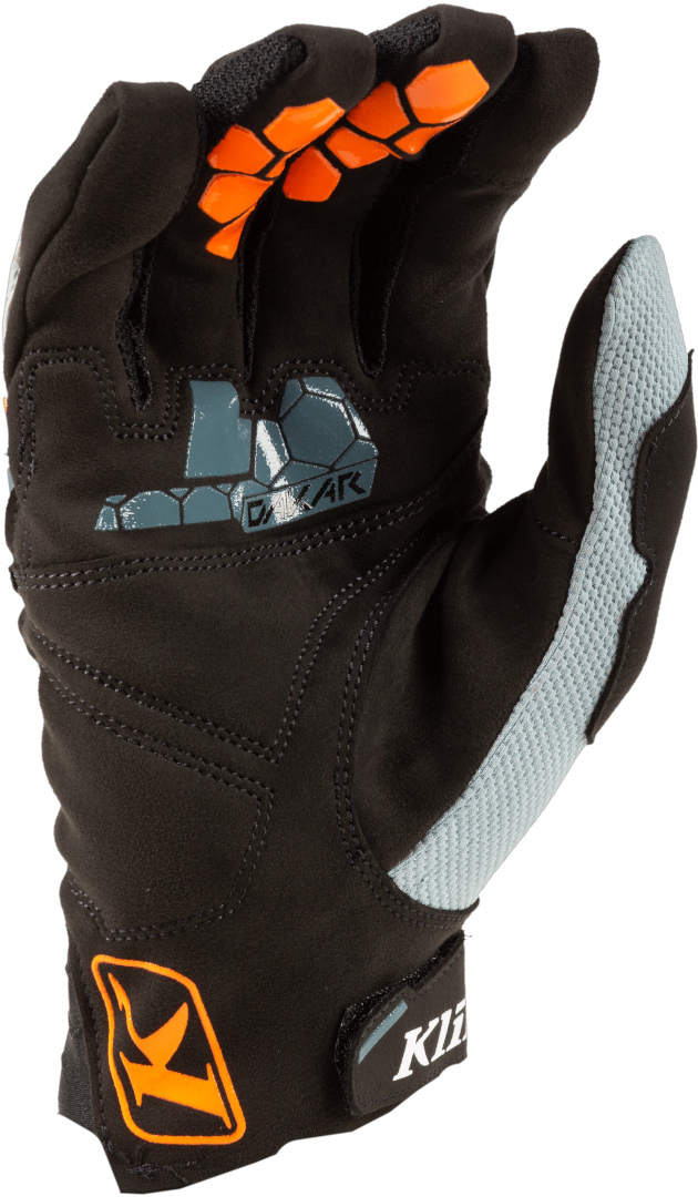 Klim Dakar Motocross handsker orange/blå M Figur 2