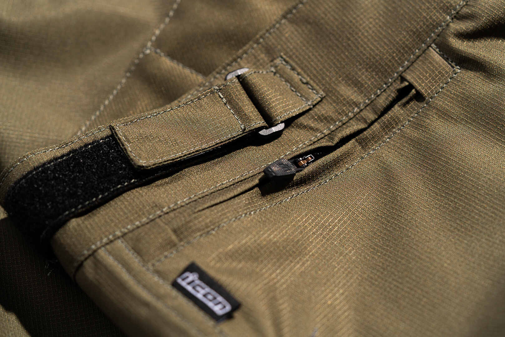 Icon PDX 3 waterproof Motorcycle Textile Pants olive XL Figure 5