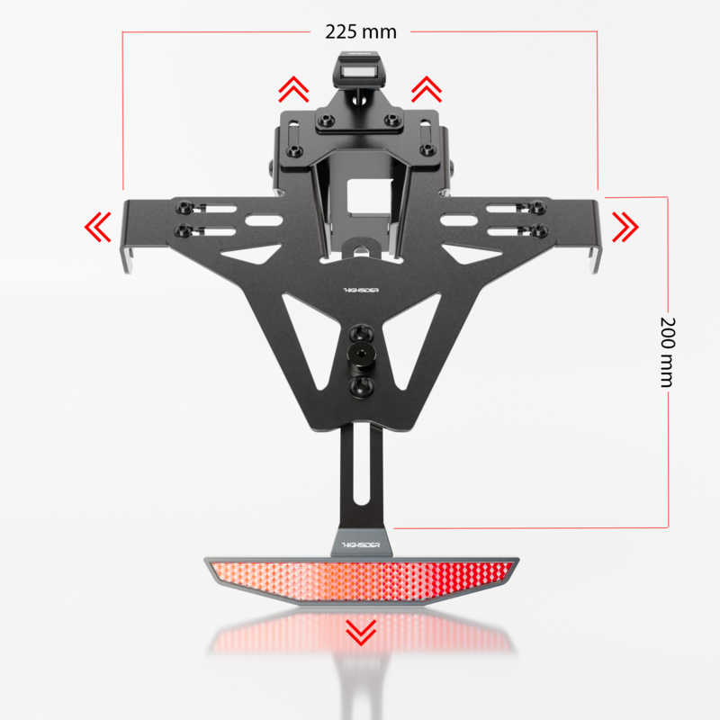 HIGHSIDER Suporte de placa profissional Figura 4