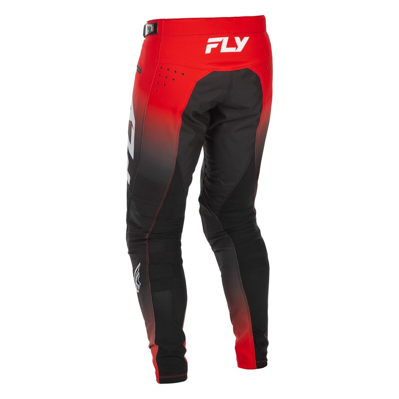 FLY Racing Rayce Youth MTB-byxor - Röd/Svart/Vit Figur 5