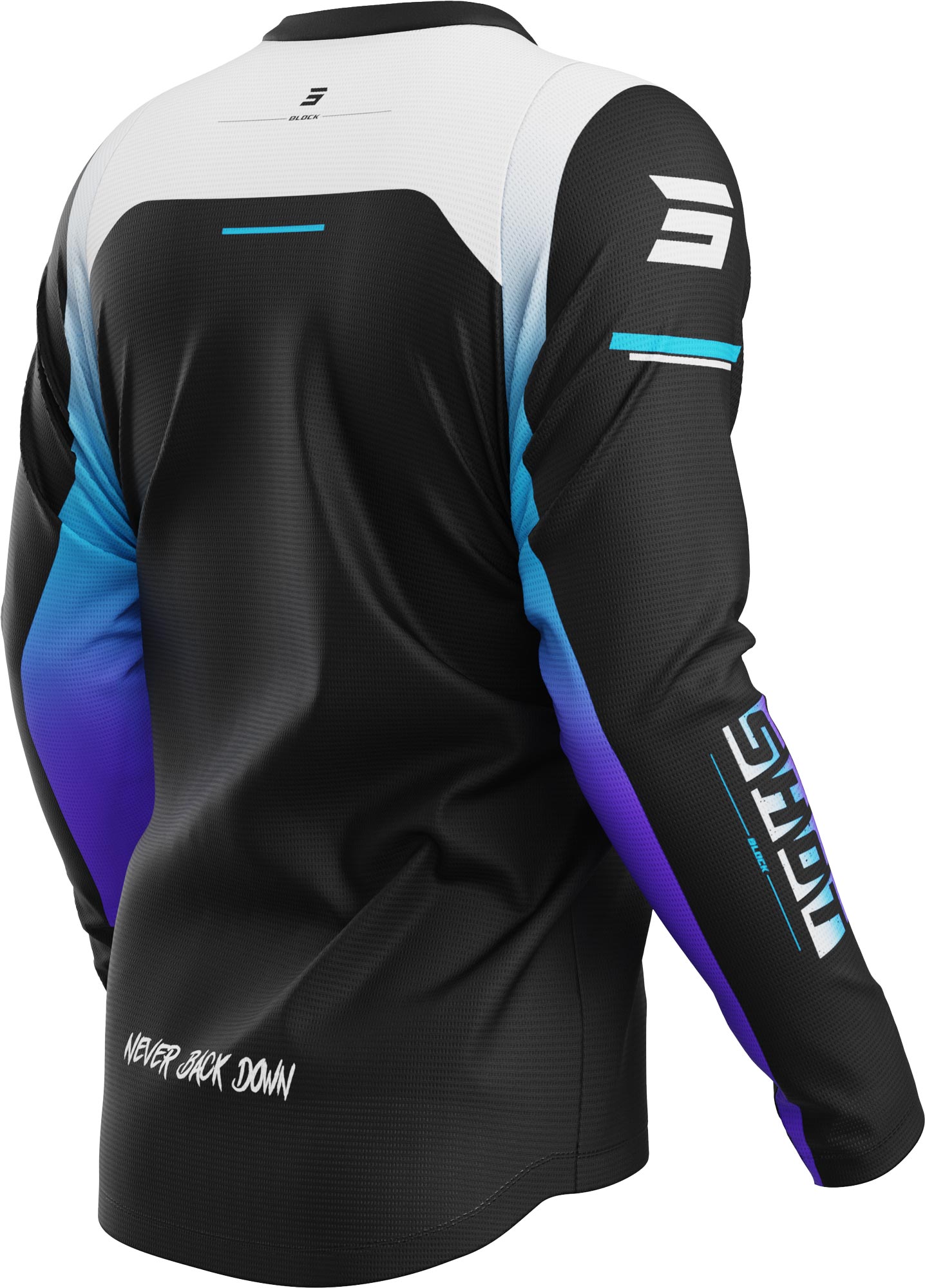 Shot Devo Block Motocross Jersey lila S Abbildung 2
