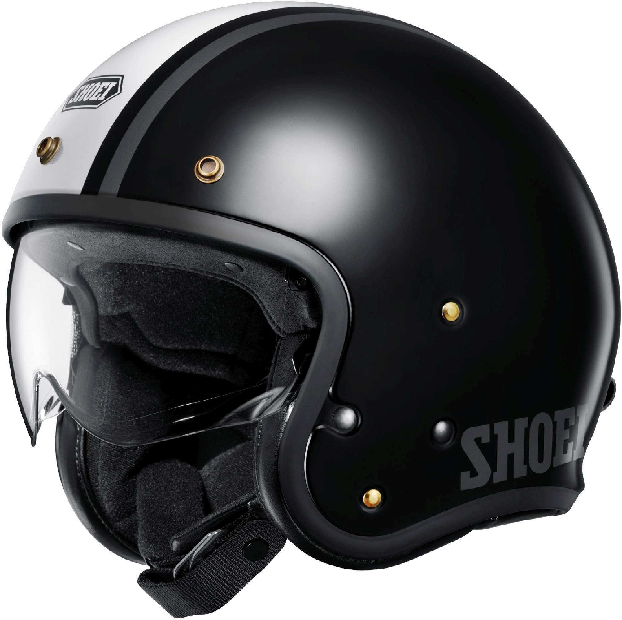 Shoei J.O2 Aventure Реактивен шлем Черно/бяло L (59/60) Фигура 1