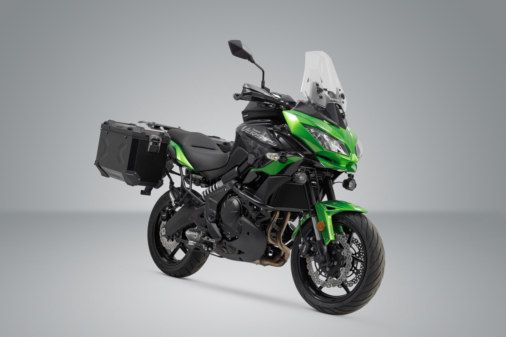 Sistem de carcasă din aluminiu SW-Motech TRAX ADV - Negru. 45/45 l. Kawasaki Versys 650 (14-). Figura 2