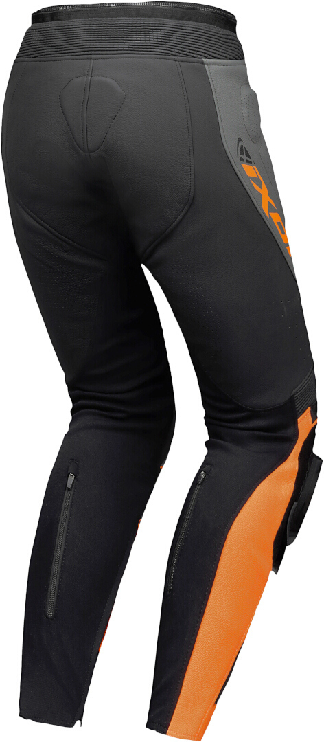 Ixon Vortex 3 Pantaloni de piele pentru motocicletă Negru/Portocaliu L Figura 2