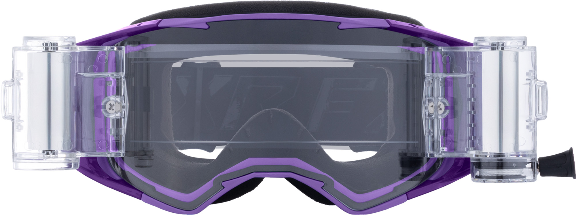 FXR Factory Ride Roll-Off Ochelari de motocross Alb/mov Figura 2