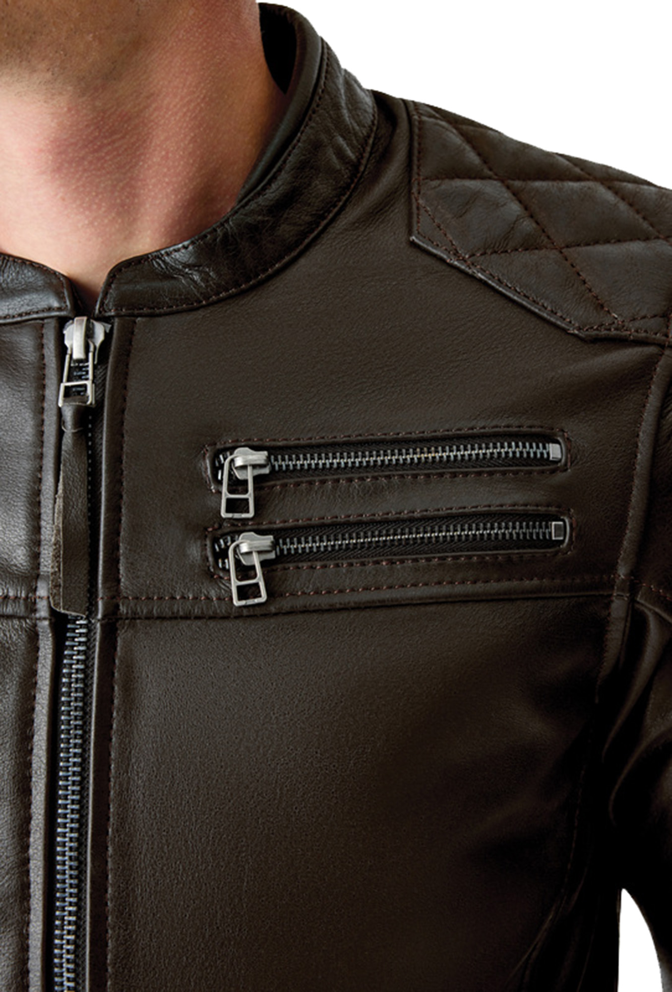 RST Hillberry D3O Motorrad Lederjacke braun 58 Abbildung 4