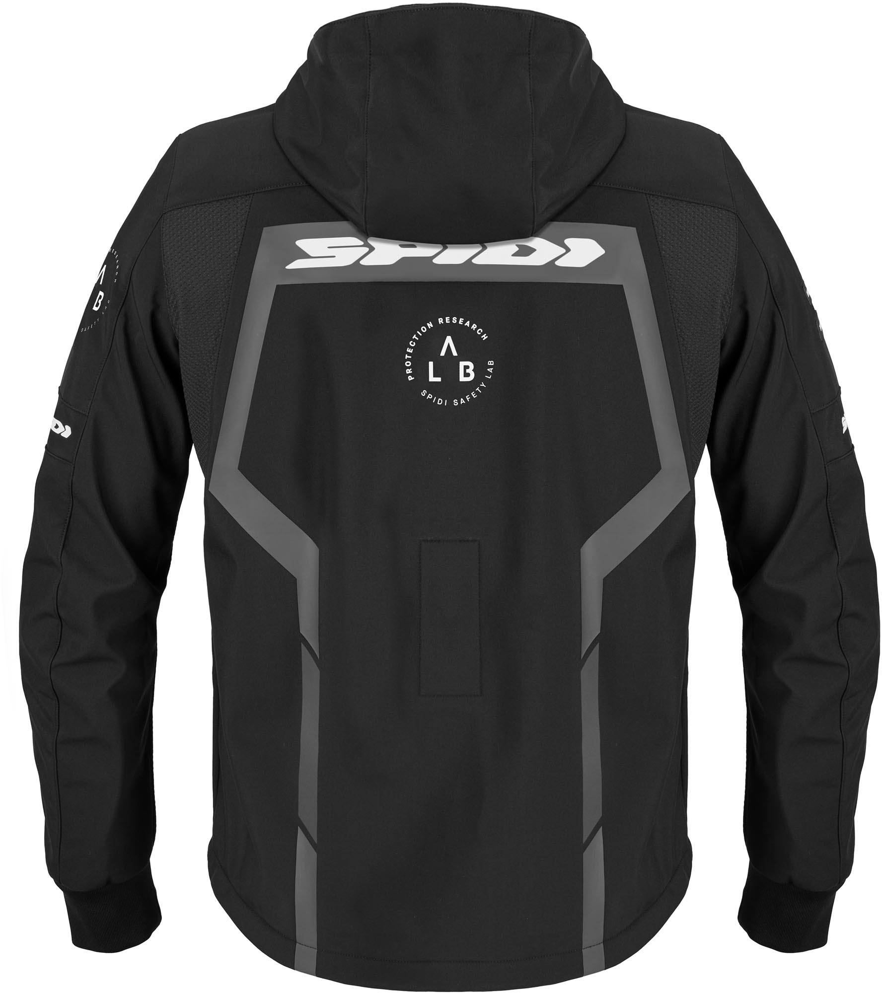 Spidi Armor Evo 2 Sudadera de moto Negro/Blanco S Figura 2