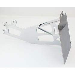 Porta-placas genscher side, Honda VTX 1800 Artigo principal Figura 1