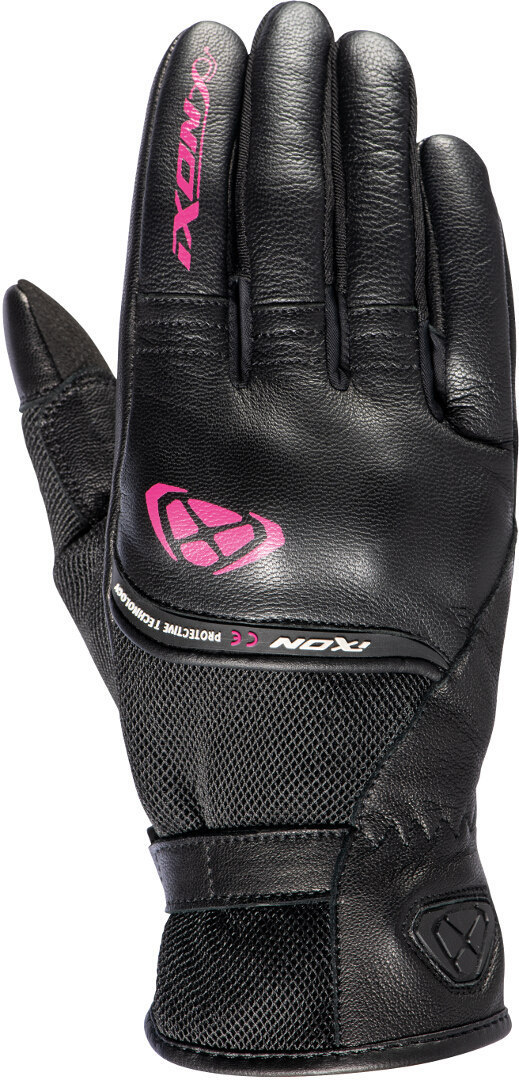 Ixon Rs Shine 2 Kvinnors handskar Svart/rosa 2XL Figur 1
