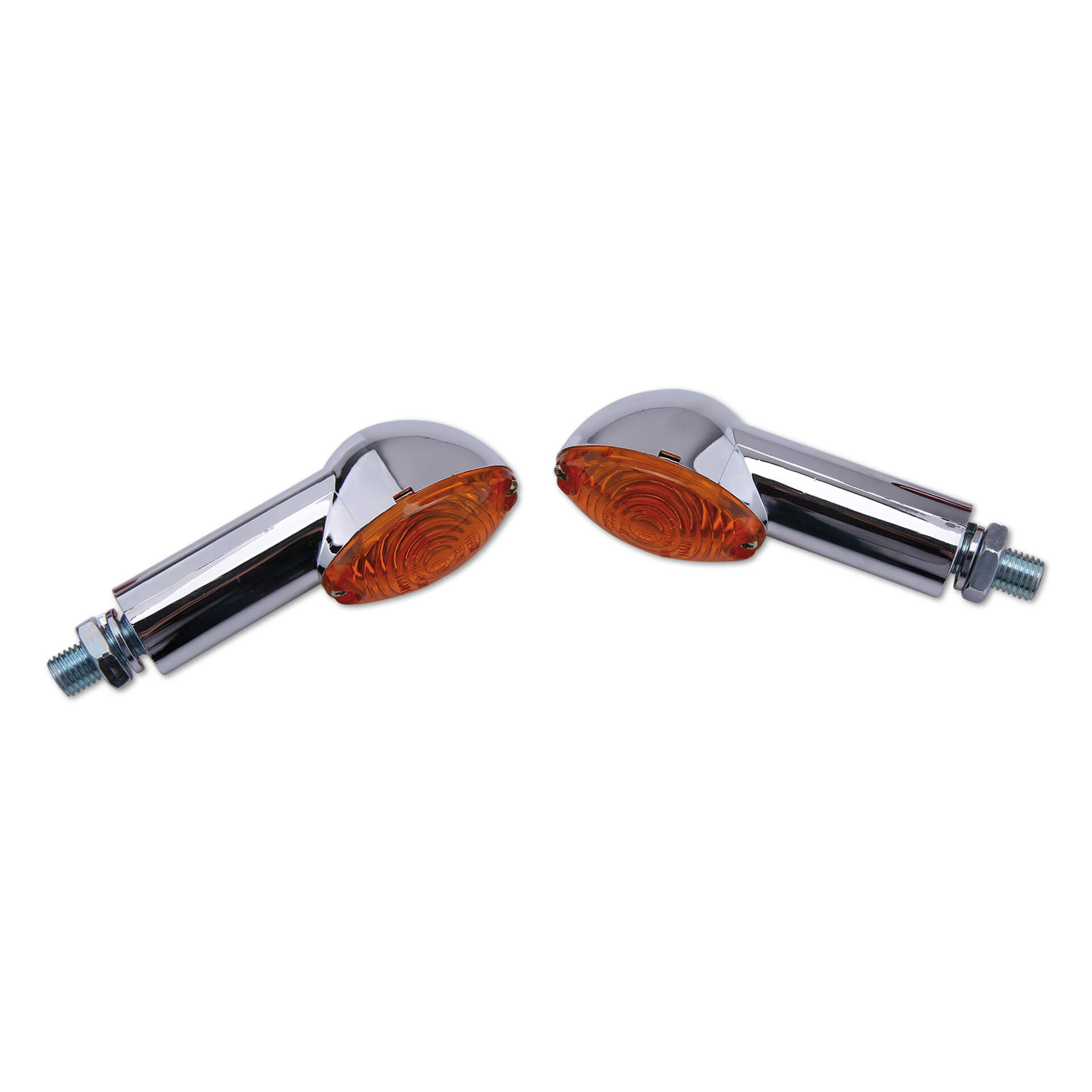 SHIN YO Mini Blinker CATEYE, lang Chrome Galben Figura 2