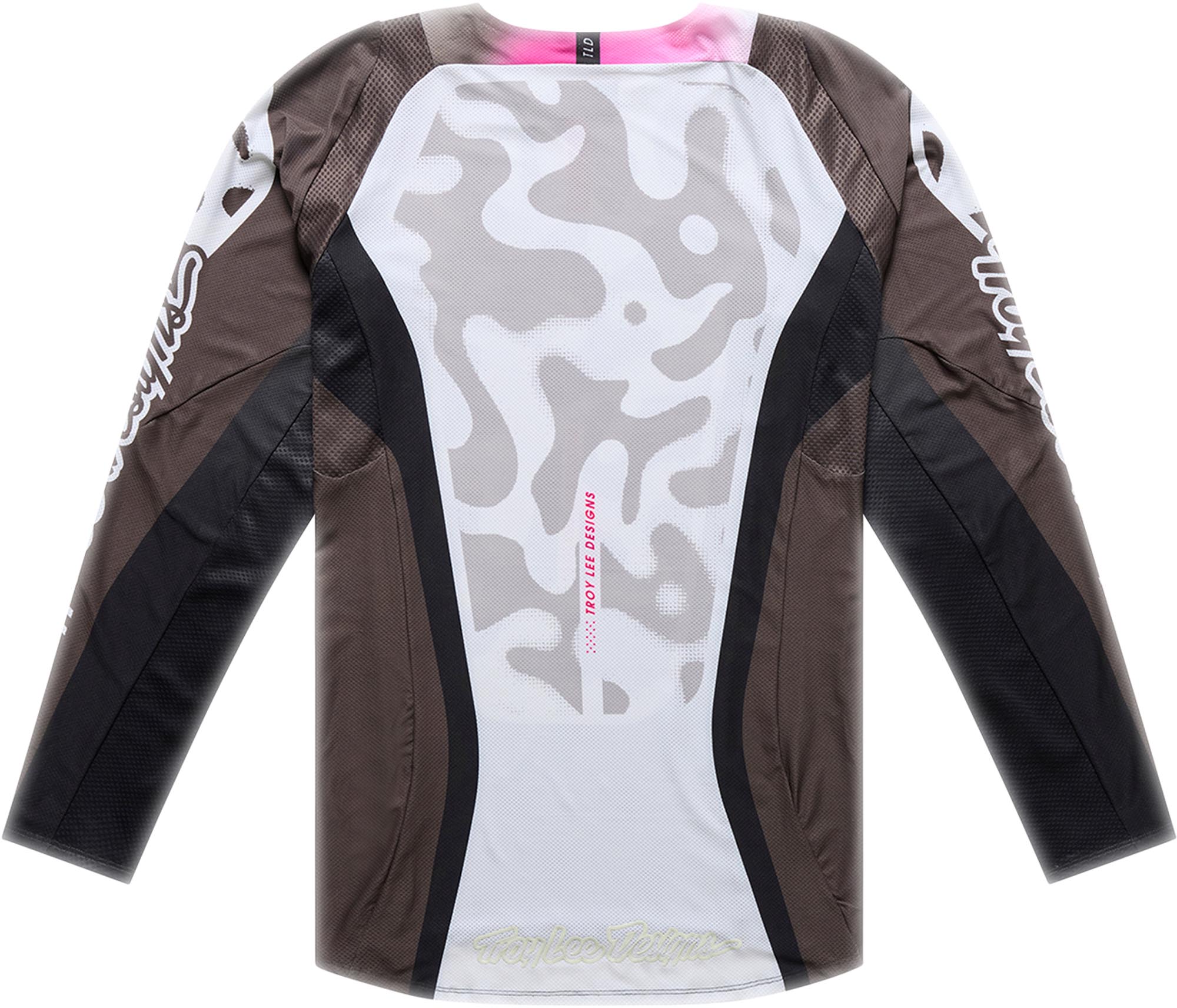 Troy Lee Designs SE Pro Myth Tricou de motocross Gri închis M Figura 2