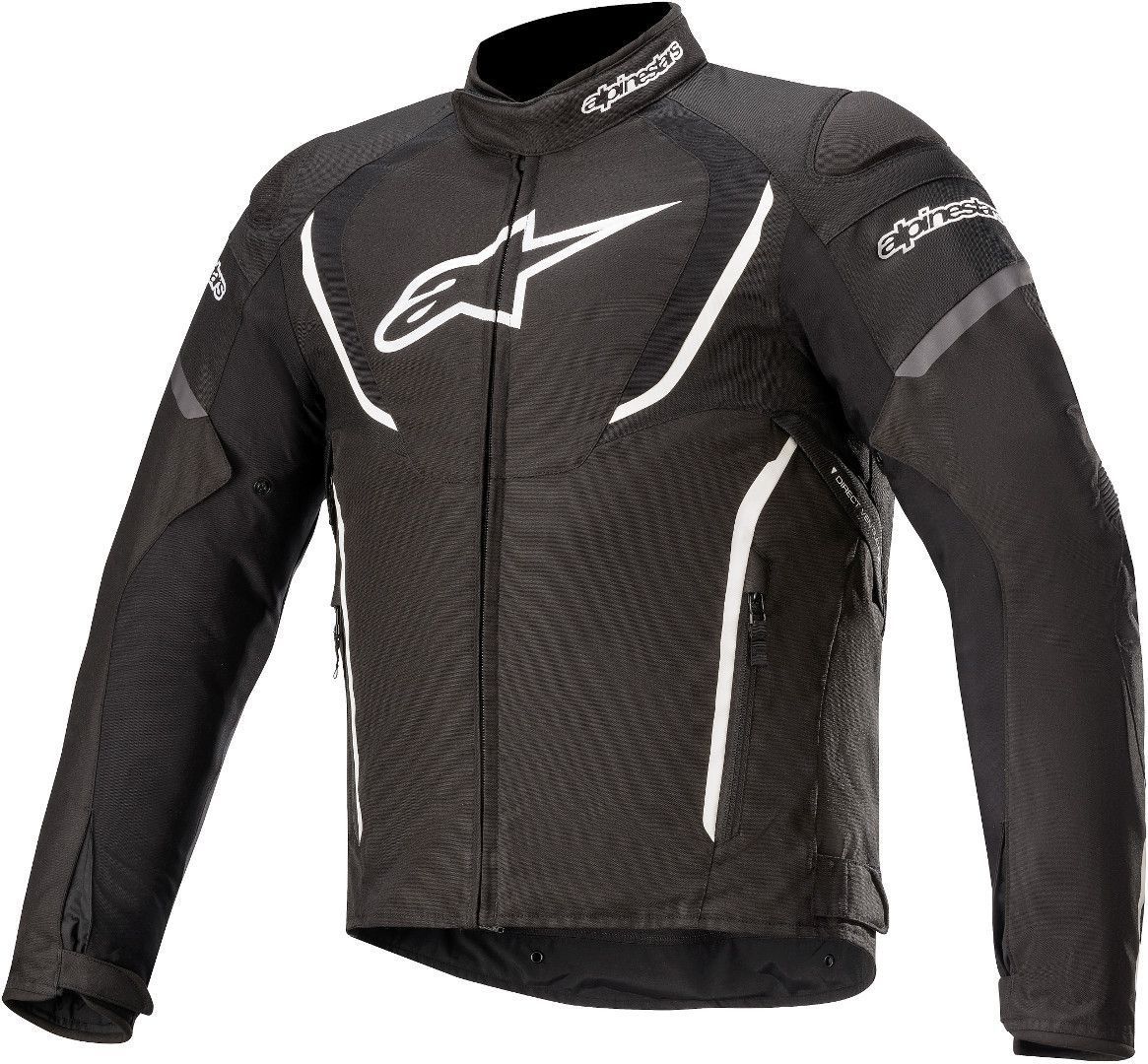 Alpinestars T-Jaws V3 Waterproof Motorcycle Textile Jacket black/white 3XL Figure 1