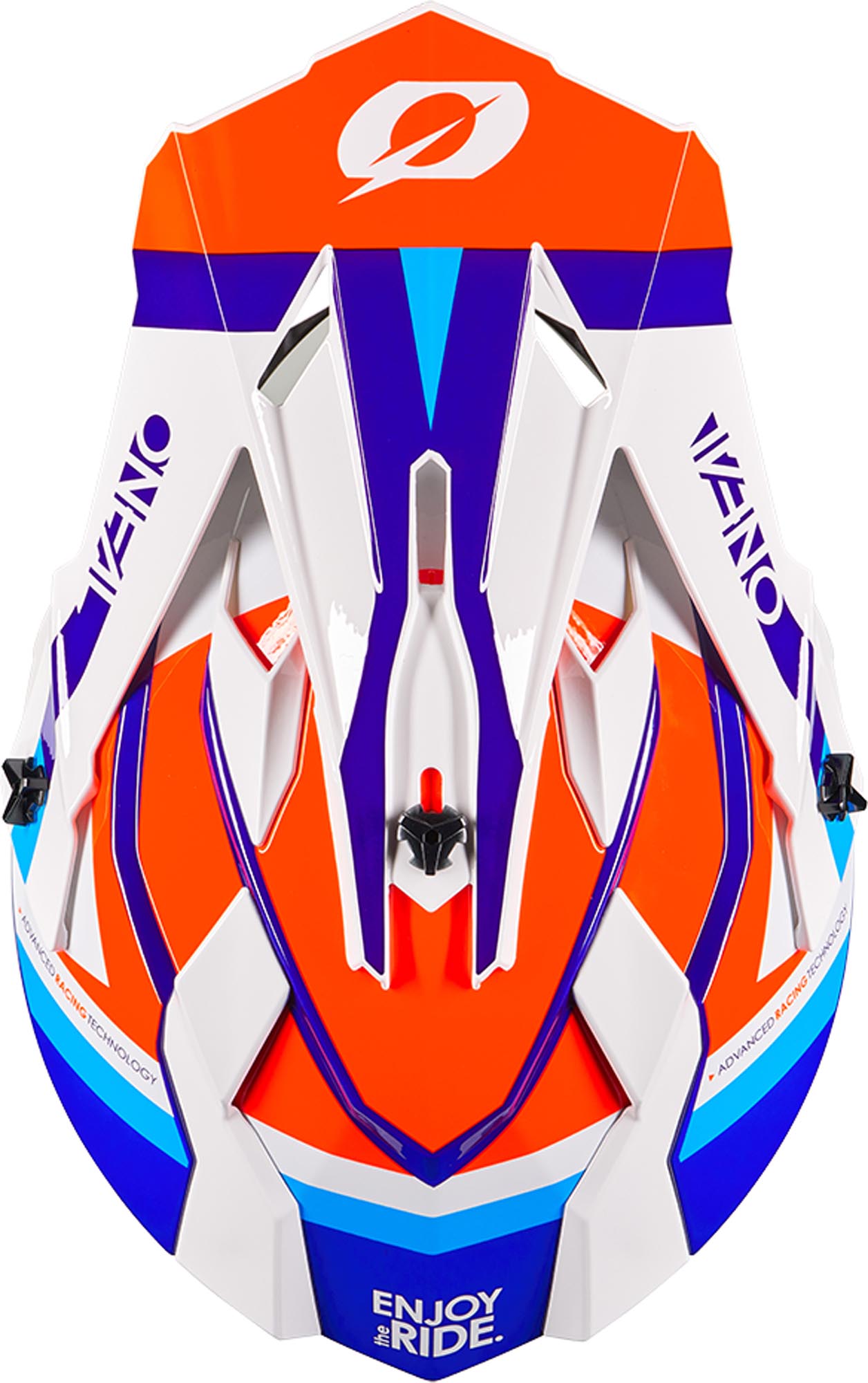 Oneal 2SRS Zento Casco da motocross bianco/blu/rosso XL (61/62) Figura 4
