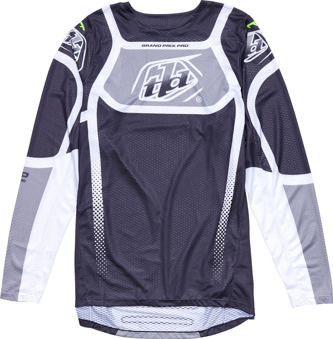 Troy Lee Designs GP Pro Air Bands Motocross trøje sort/grå/hvid XXL Figur 1