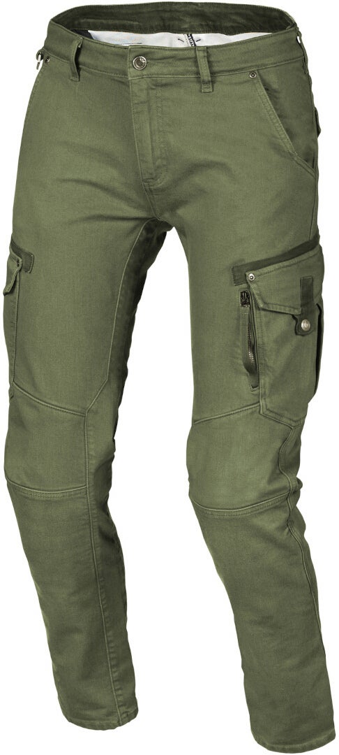 Macna Takar Motorcycle Textile Pants green 30 Standard Figure 1