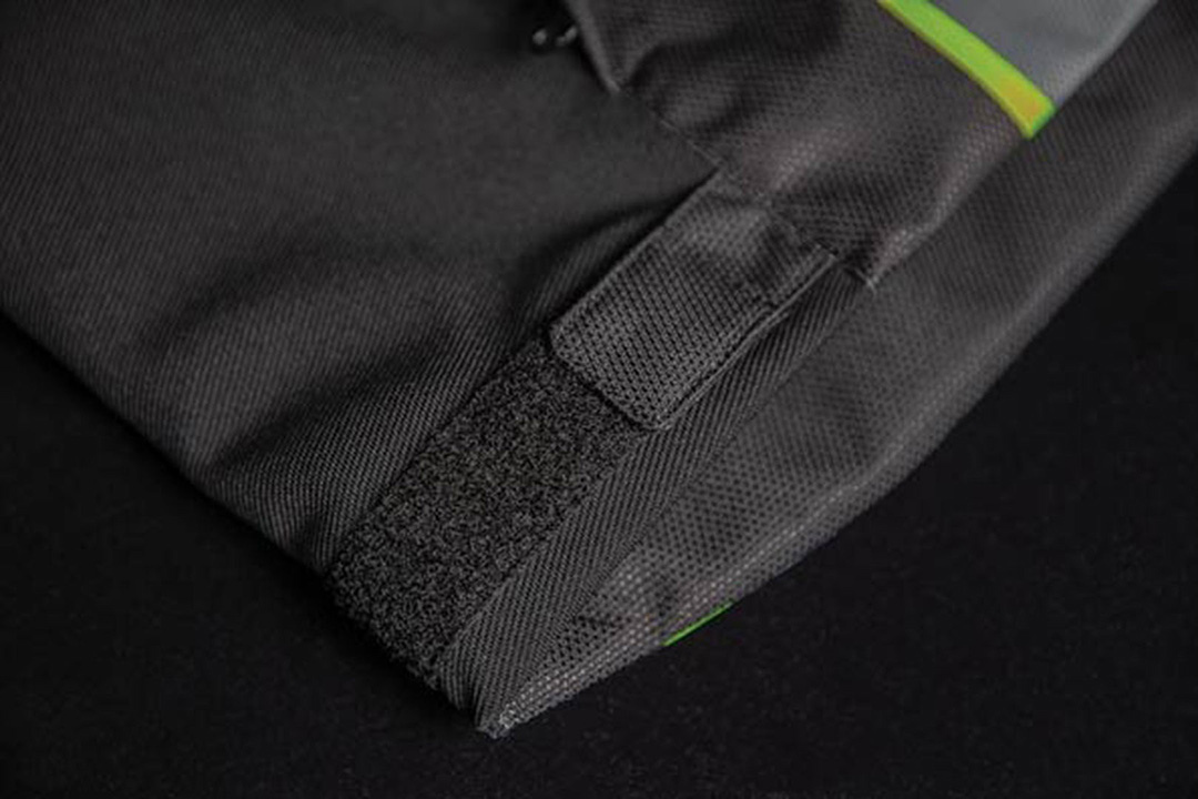 Icon Hooligan Ultrabolt Motorcycle Textile Jacket grey/green 3XL Figure 3