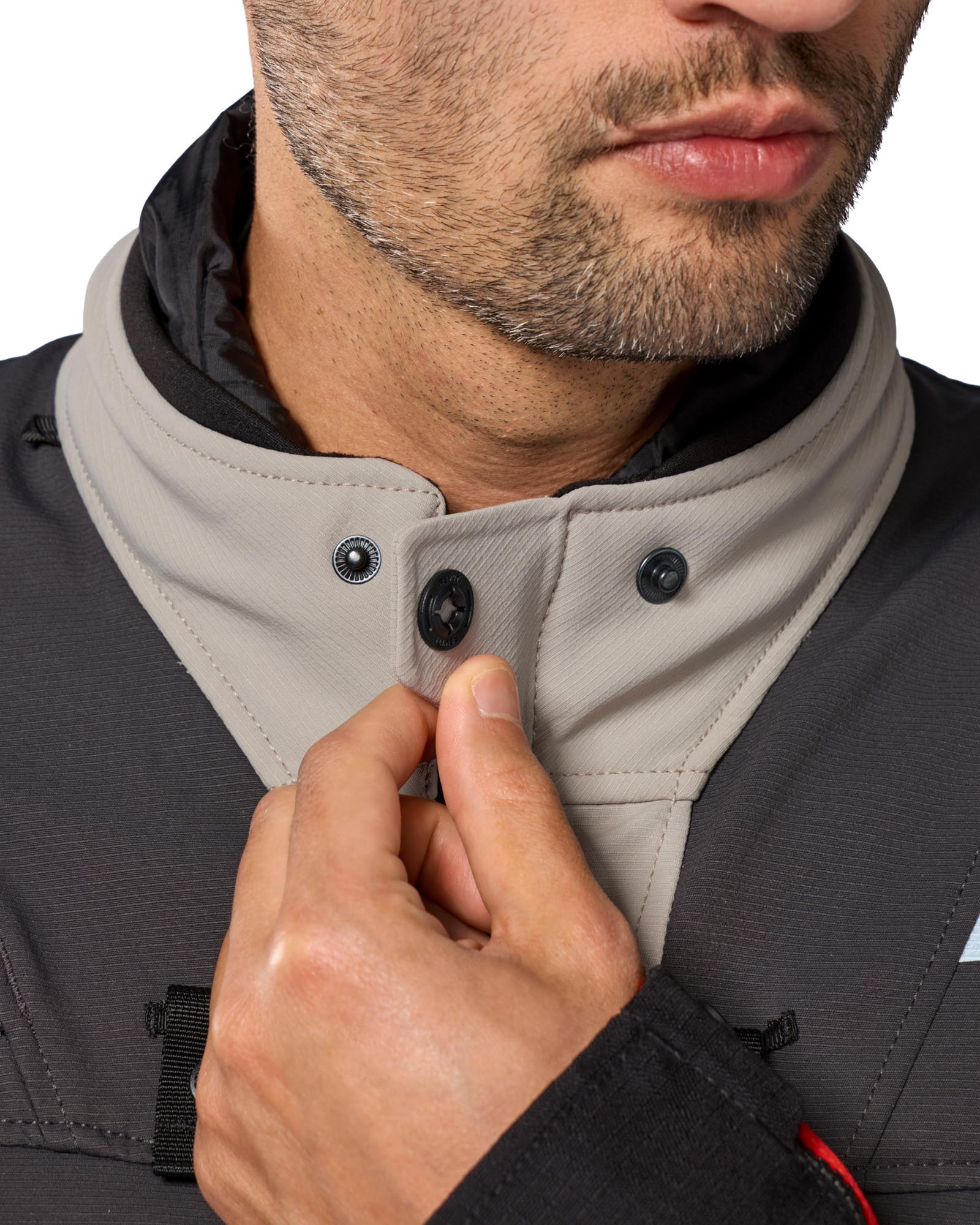 Revit Defender 4 GTX Veste textile moto imperméable anthracite/rouge S Figure 12