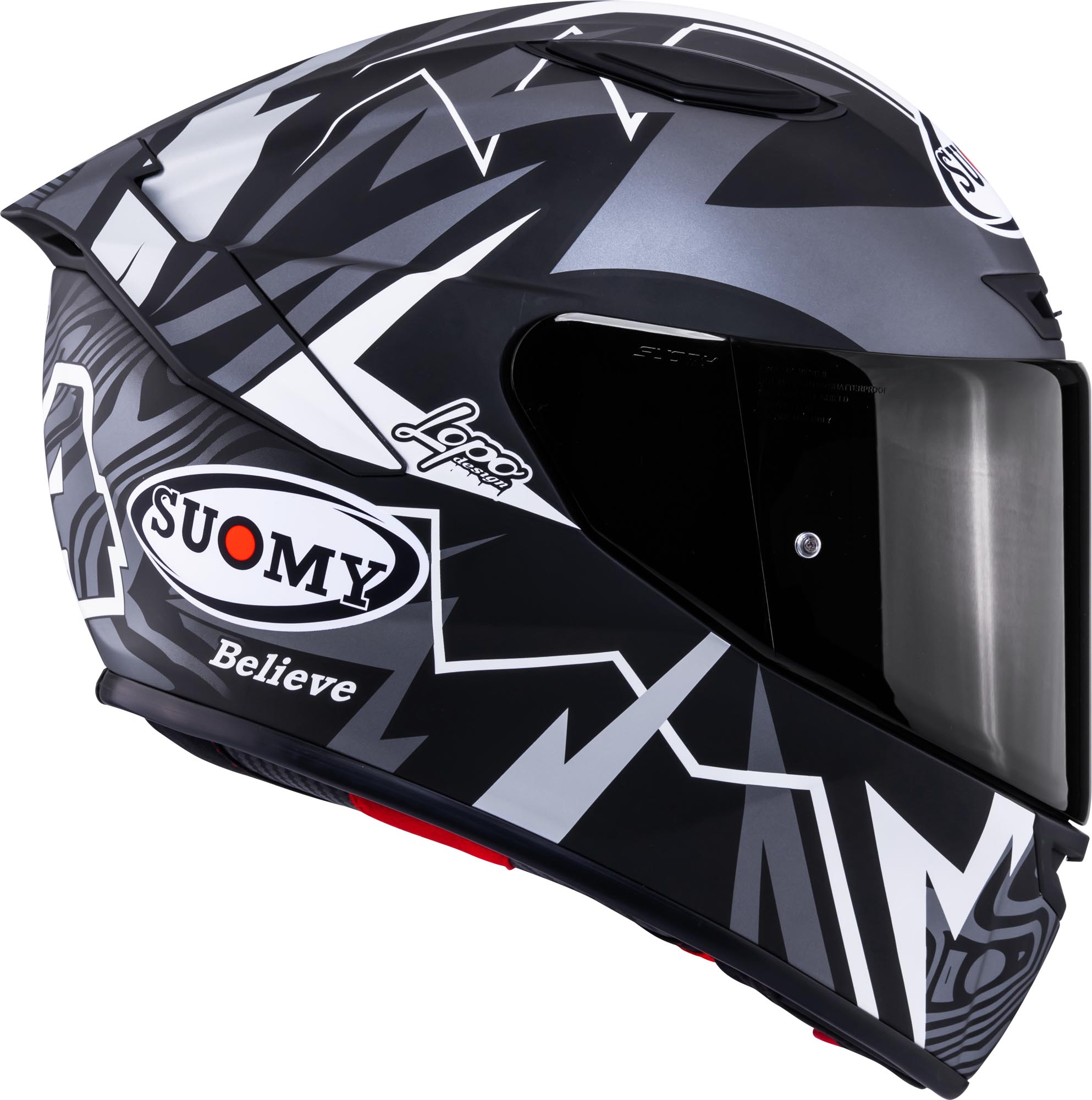Suomy Track-1 Sam Lowes Replica 2025 Cască negru M (57/58) Figura 6