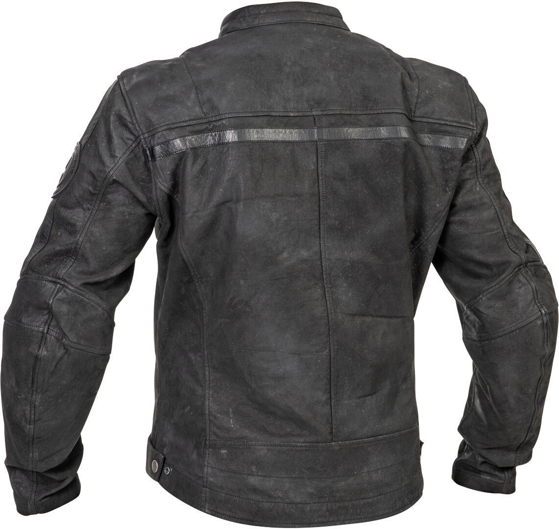 Halvarssons Sandtorp Motorcykel læderjakke Sort 60 Figur 2