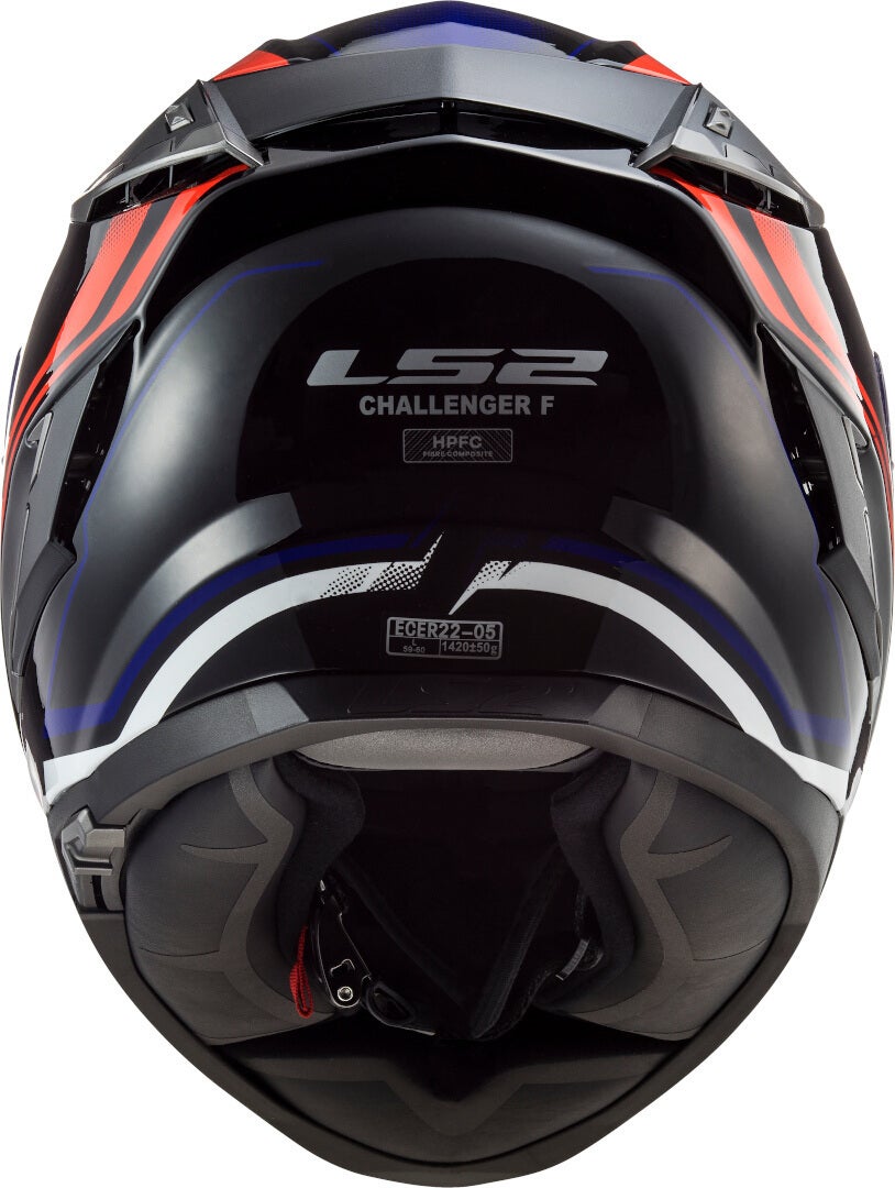 LS2 FF327 Challenger Propeller Casco nero/rosso/blu XL (61/62) Figura 5