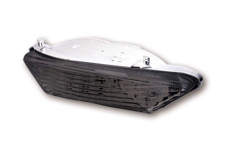 HIGHSIDER smart LED-baklykta Honda Style, E-godkänd (1st) Figur 1