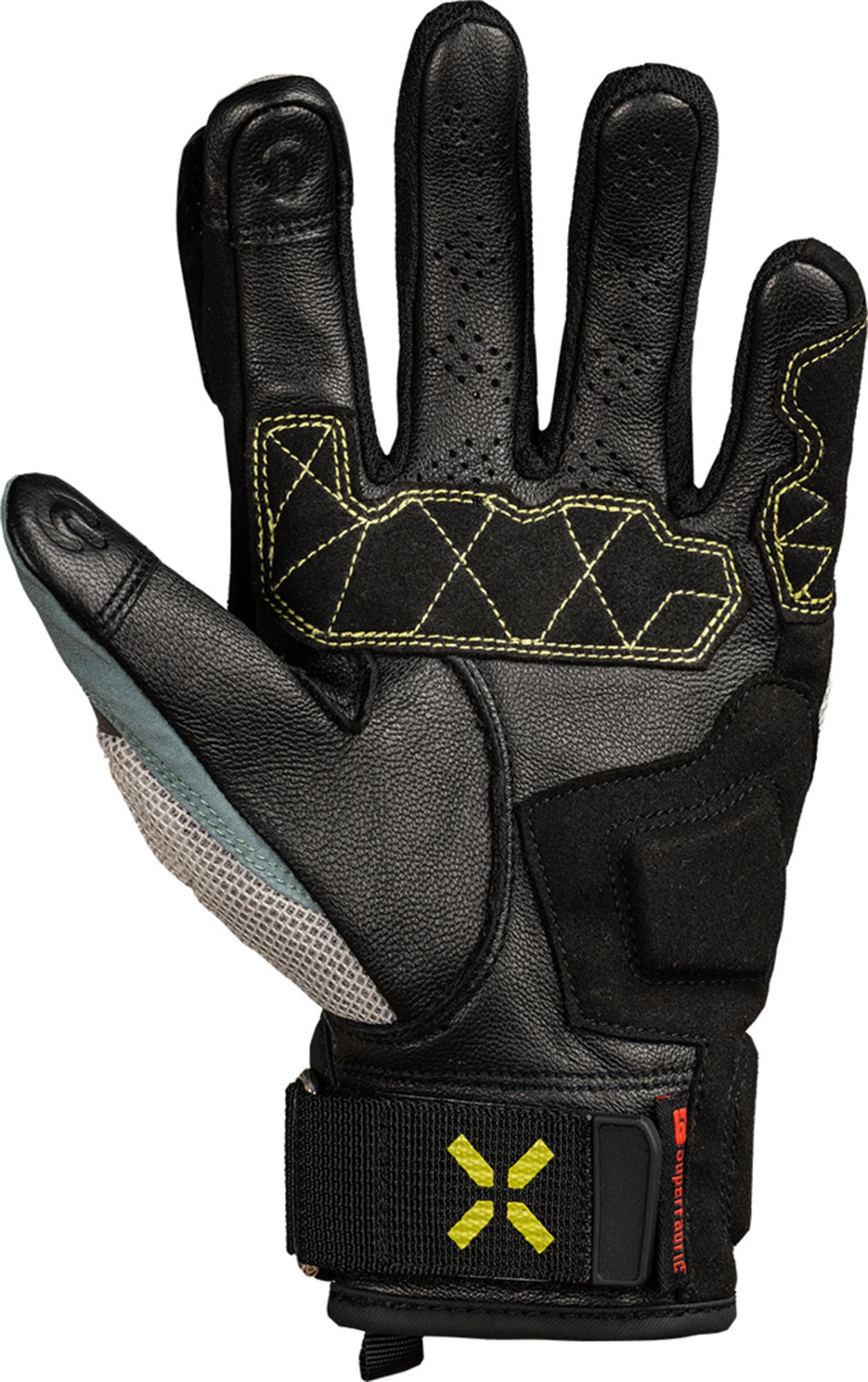 IXS Venture-Air 1.0 Damen Motorrad Handschuhe schwarz/blau/gelb L Abbildung 2