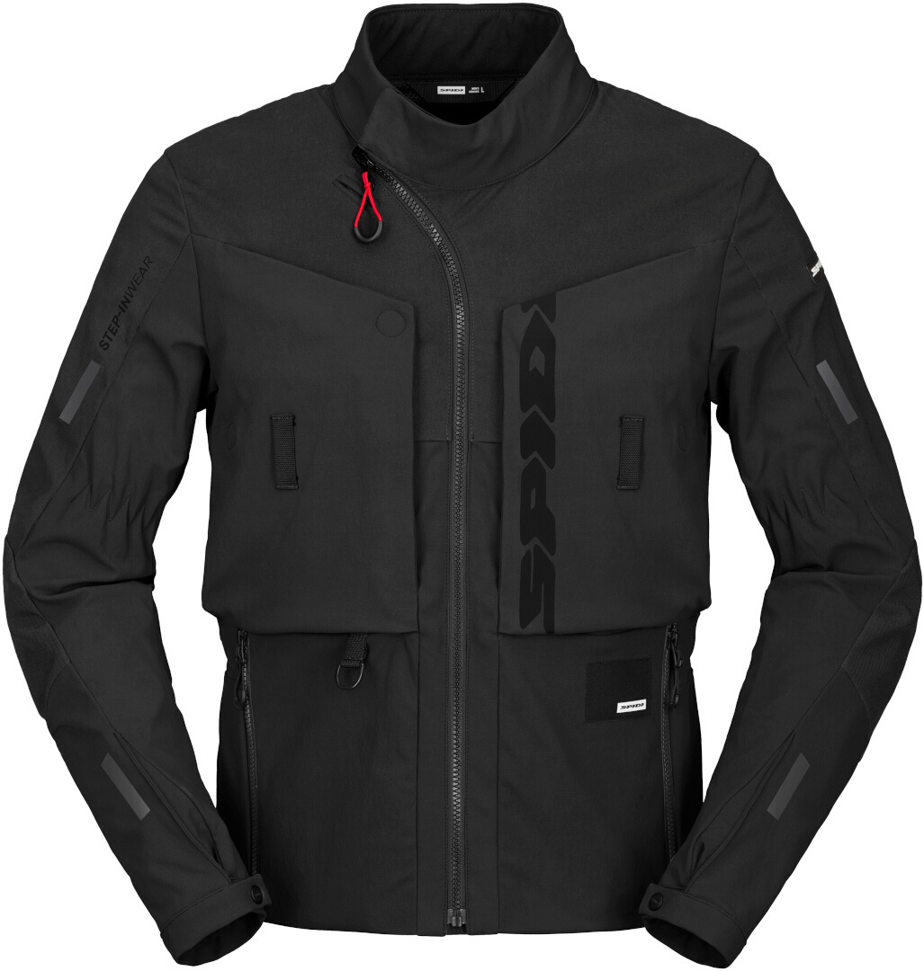 Spidi Frontier Motorrad Textil Jacke schwarz XL Abbildung 1