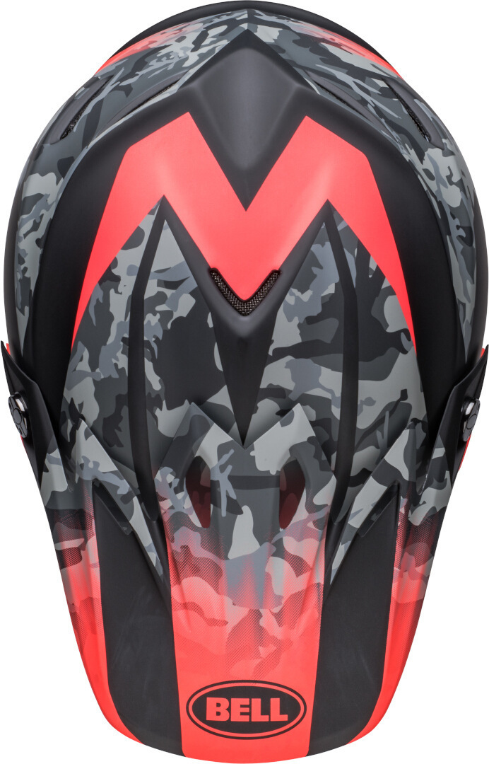 Bell Moto-9 MIPS Venom Motocross hjälm svart/röd L Figur 9
