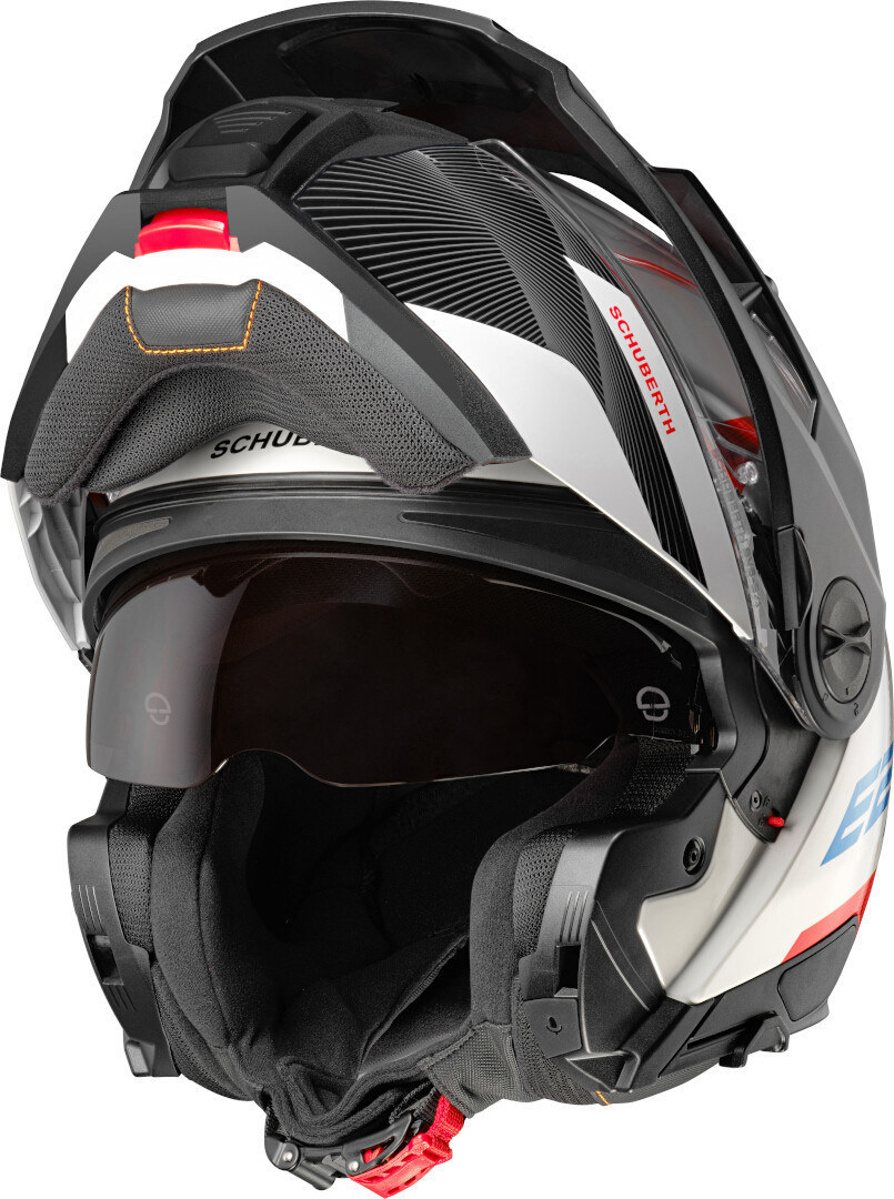 Schuberth E2 Defender Casco bianco/blu/rosso L (59) Figura 3