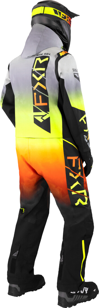 FXR Helium Lite 2023 Terno de Snowmobile de Uma Peça Laranja/Cinza M Figura 2