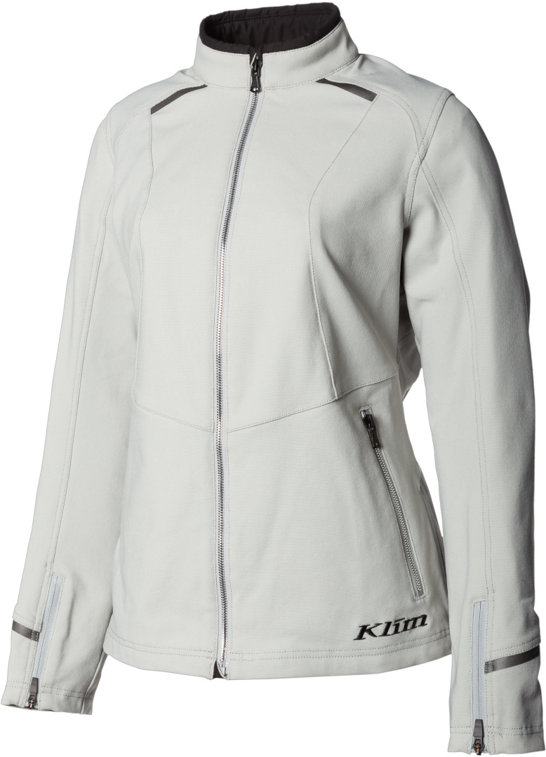Klim Marrakesh Damen Motorrad Textiljacke hellgrau M Abbildung 1