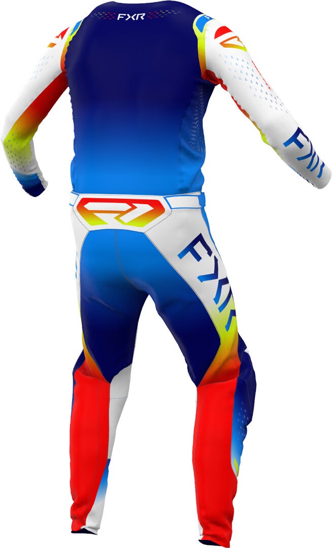 FXR Helium 2023 Motokrosový dres modrobílá L Obrázek 4