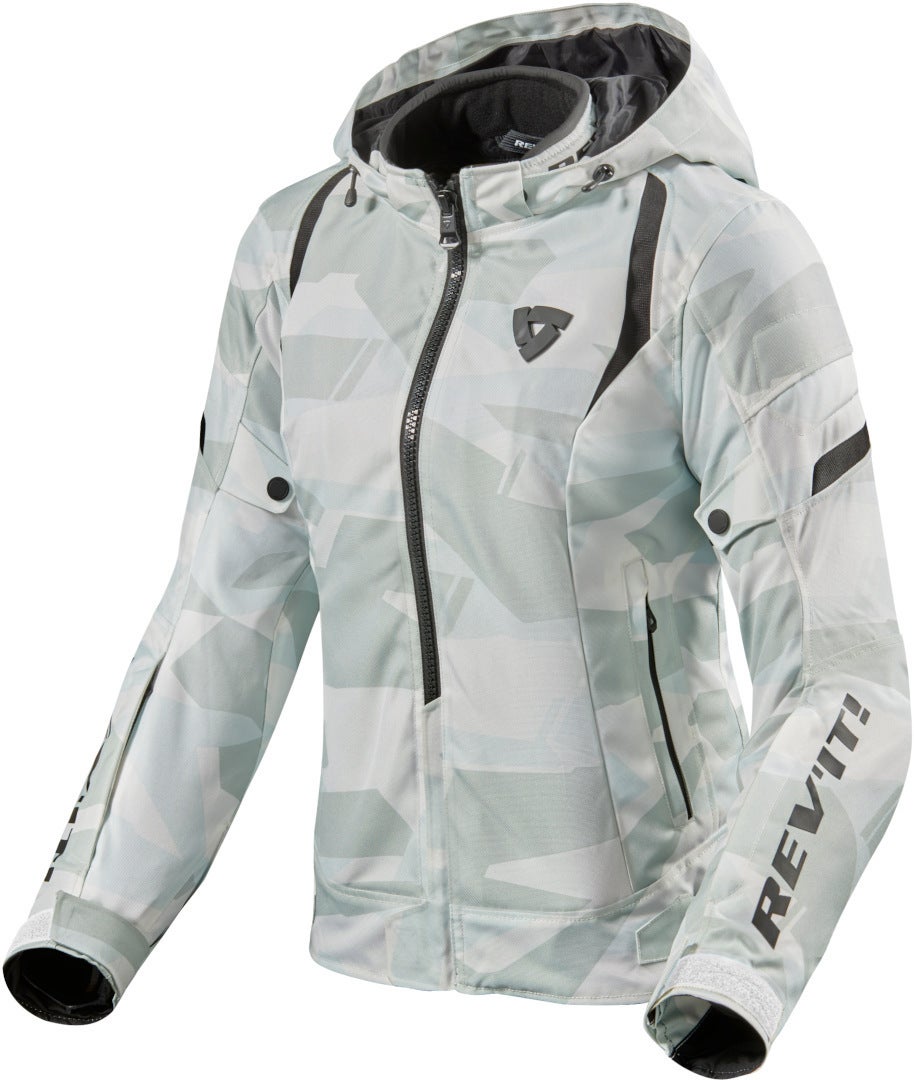 Revit Flare 2 Ladies Motorcycle Textile Jacket camouflage 44 Figure 1