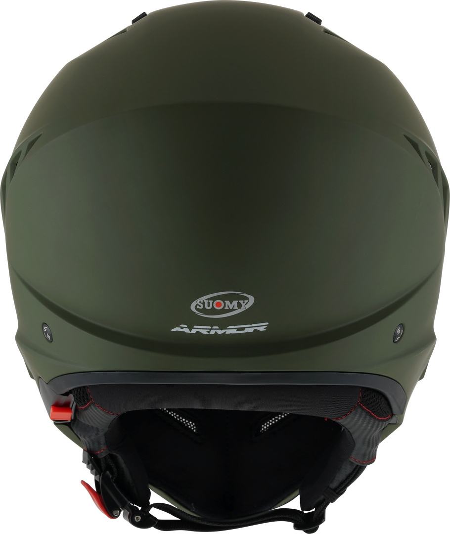 Suomy Armor Plain Cască cu reacție Verde mat XL (61) Figura 4