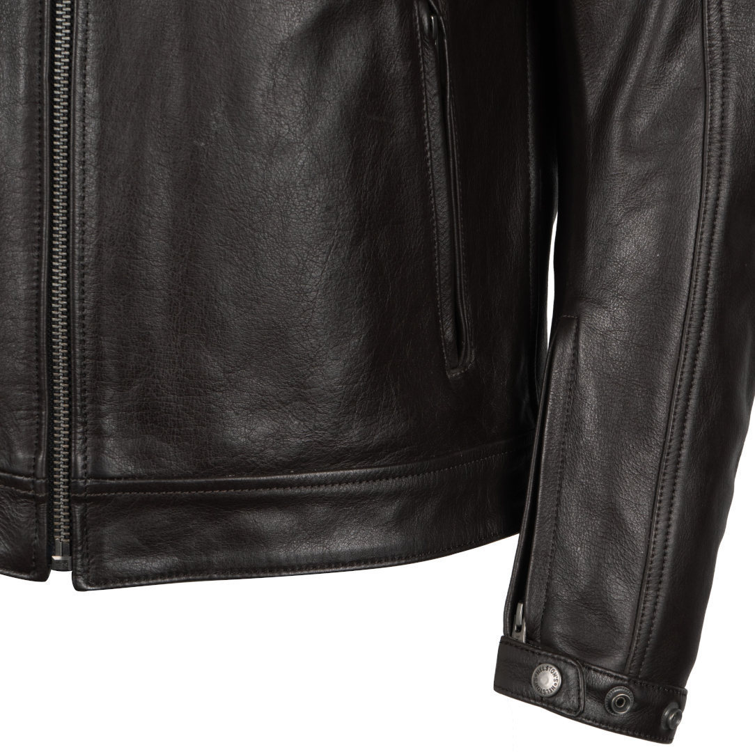 Helstons Chevy Buffalo Motorcycle Leather Jacket dark brown 4XL Figure 6