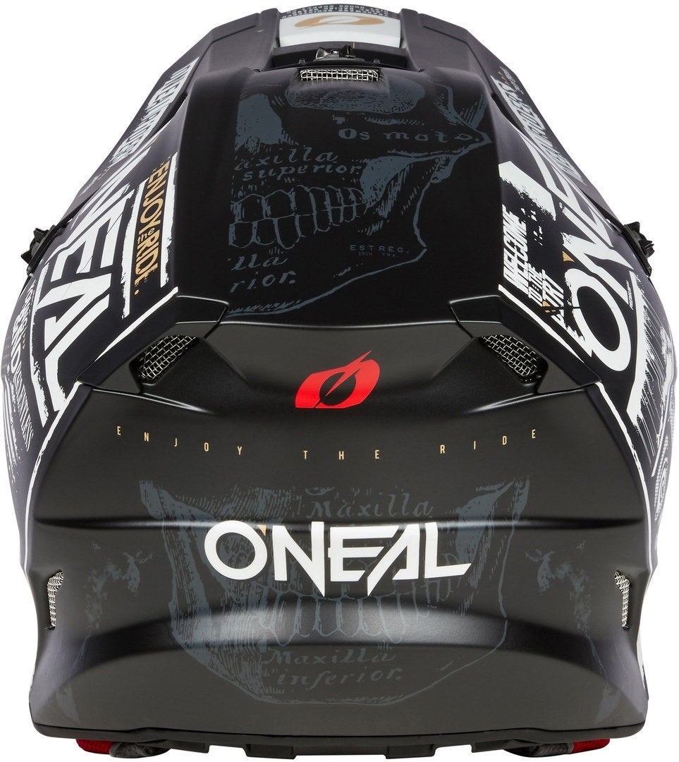 Oneal 5Series Polyacrylite Attack Casque de motocross Noir mat/blanc S (55/56) Figure 5
