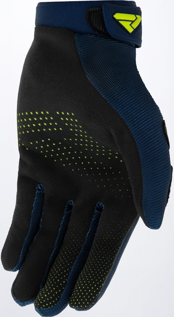 FXR Reflex Mănuși de motocross Albastru/galben 2XL Figura 2