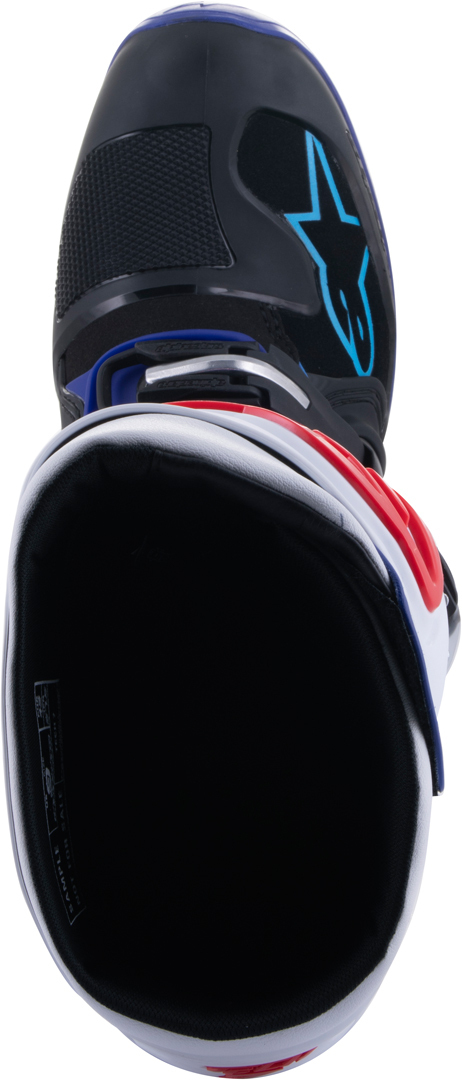 Alpinestars Tech 7 Motokrosové boty černý/bílý/modrý 9 (43) Obrázek 3