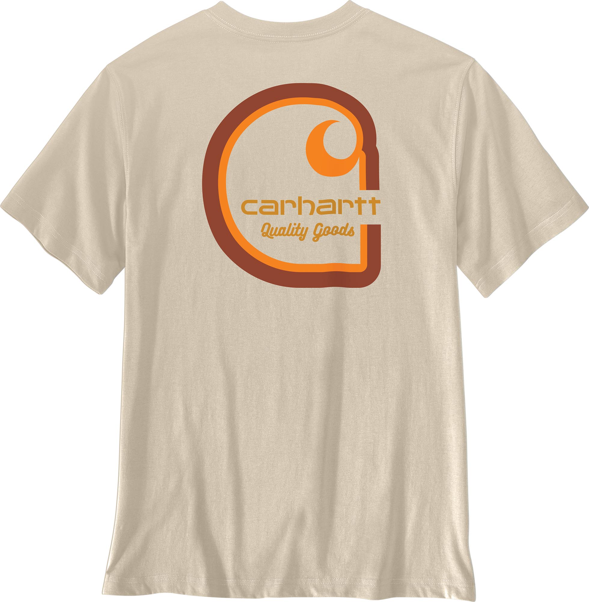 Carhartt Irvine Relaxed Multi Color C Tricou bej M Figura 2