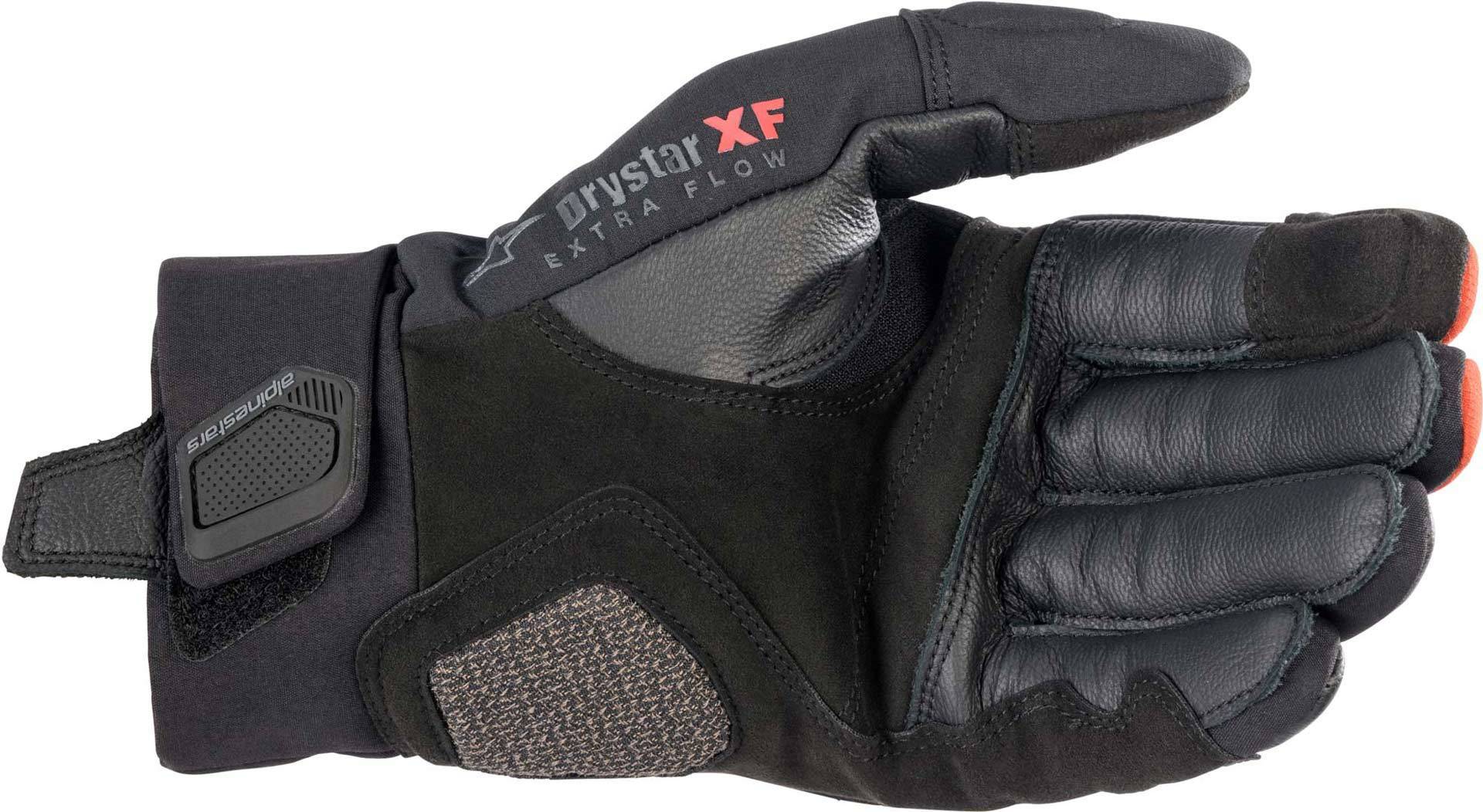 Alpinestars Hyde XT Drystar® XF Mănuși impermeabile pentru motociclete Negru/Roșu L Figura 2
