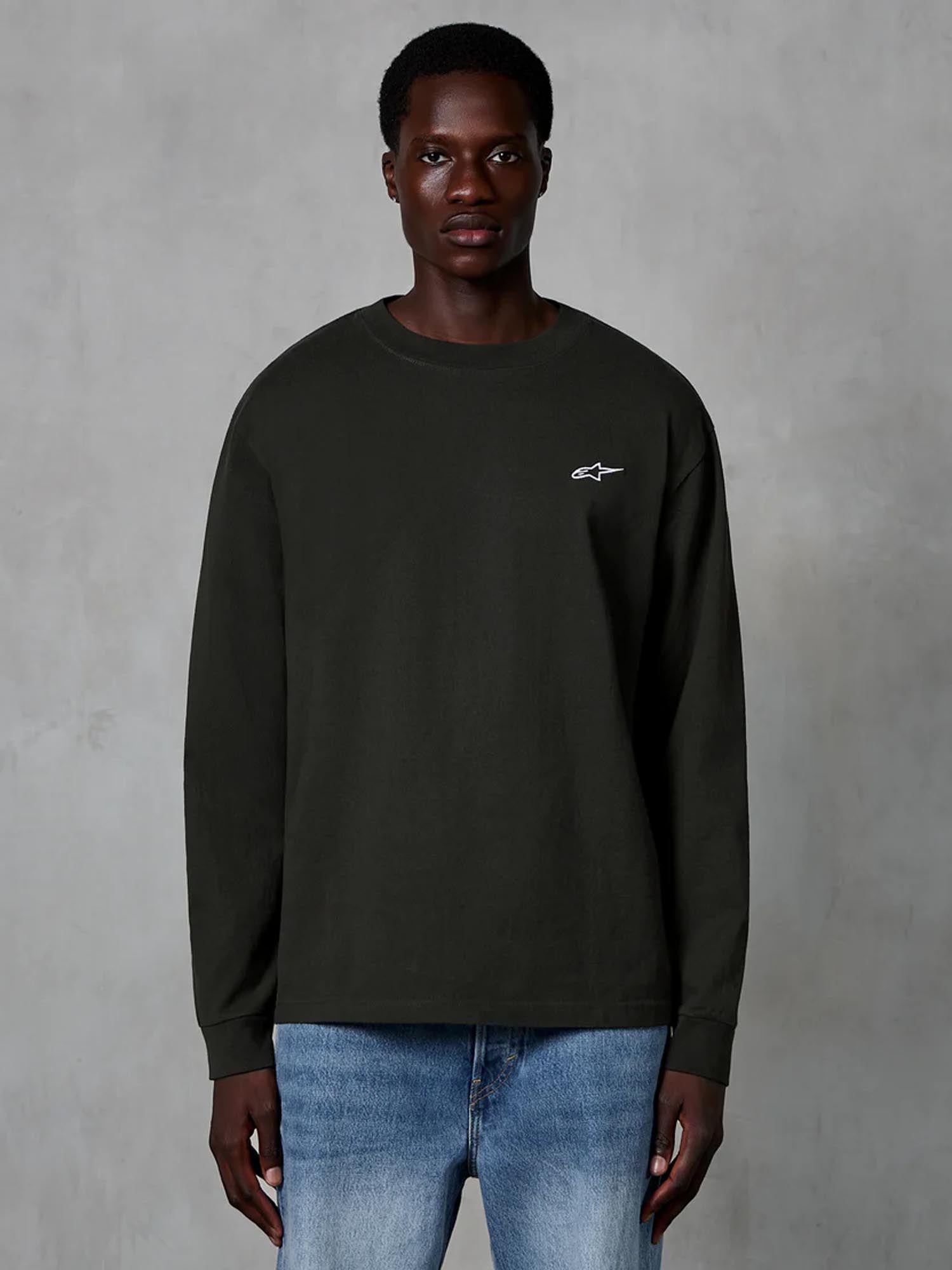 Alpinestars Essentials Ageless Longsleeve Shirt Off Black XS Figure 4
