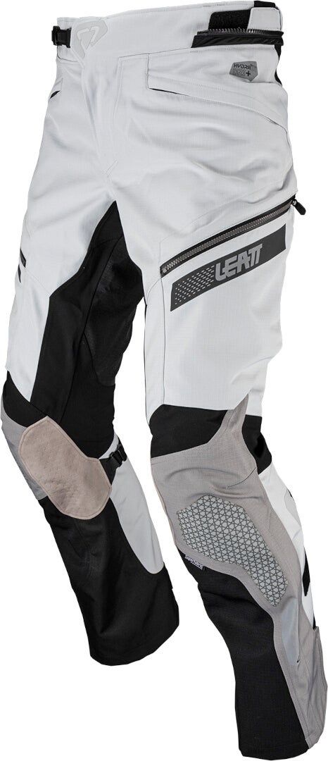Leatt ADV DriTour 7.5 waterproof Motorcycle Textile Pants light grey/dark grey XXL Figure 1