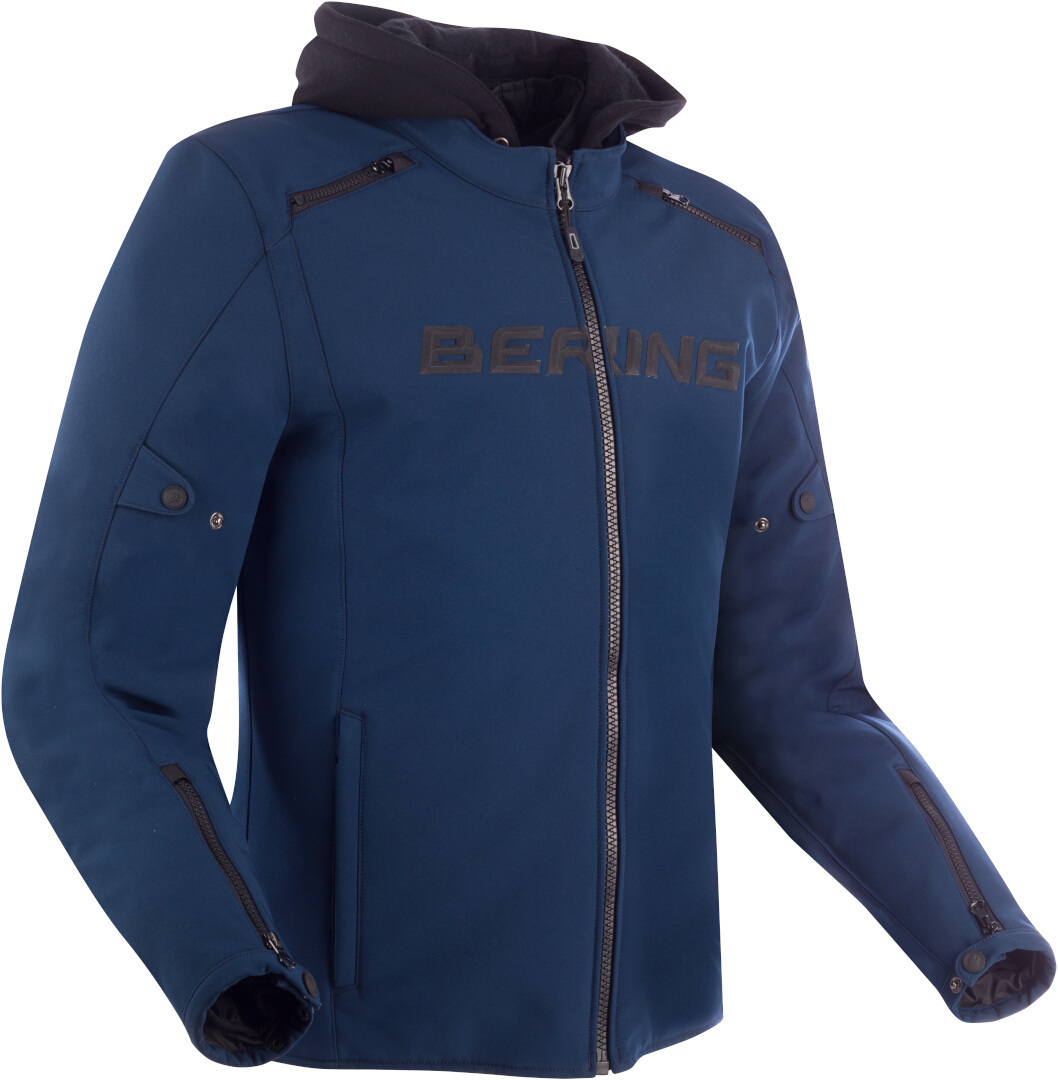 Bering Elite waterproof Motorcycle Textile Jacket blue M Figure 1
